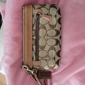 Authentic Coach wristlet